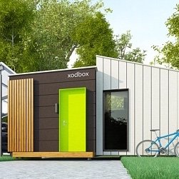 We manufacture tiny green ♻️ modular homes using magnesium oxide SIP panels in Australia 🇦🇺 - Fully transportable and anchored on a removable footing system.