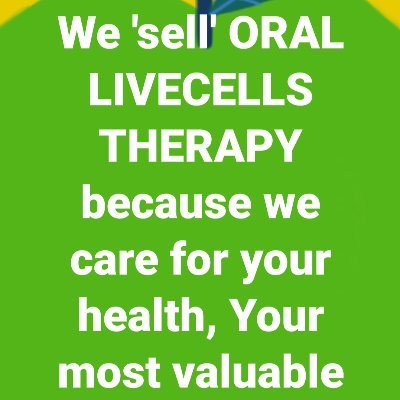 Oral Livecells therapy