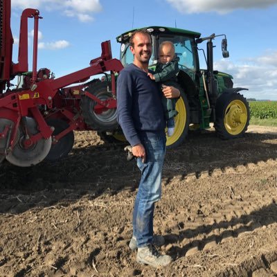 Teelt specialist Agrifirm Plant regio Flevoland en trotse vader van Guus & Romée