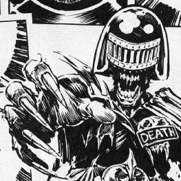 Now-defunct project tracking the complicated timeline of Judge Death from 2000 AD.  We hope you enjoyed us while we lasted.