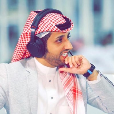 مقدم برامج في القنوات الرياضية السعودية . presenter at the Saudi Sport Channel