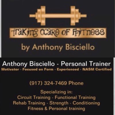 Specializing in Circuit Training, Functional Training, Rehab Training, Strength, Conditioning, Fitness and Personal Training. Please inbox me for inquiries.