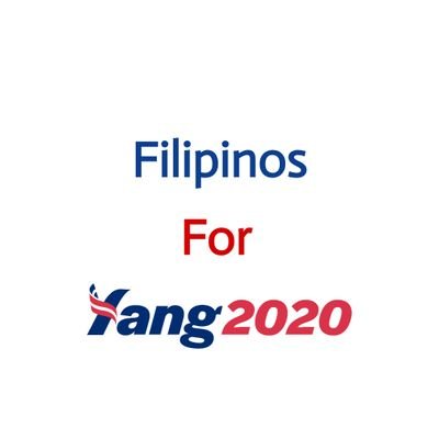 Filipino Americans supporting Andrew Yang for President. #NotLeftNotRightForward #MATH #Yang2020 #YangGang #HumanityFirst #SangkatauhanMuna #FilipinosForYang