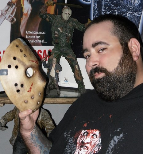 I am an author, journalist, screenwriter, filmmaker, and horror fanatic. I have the largest private collection of Friday the 13th memorabilia in the US.