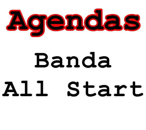 TODAS AGENDAS DA @banda_allstart ESTÃO AQUI ...