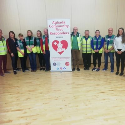 aghada_first's profile picture. A group of volunteers - Cardiac First Responders providing CPR and Defibrillation in the Aghada Parish.