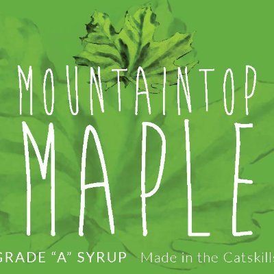 Mountaintop Maple Syrup comes from sugar maple trees  (Acer saccharum) on our 110 acre farmstead in Jewett, NY in the heart of the Catskill mountains.