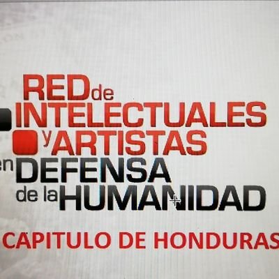 Cuenta oficial de Red de intelectuales y artistas en defensa de la humanidad, Capitulo Honduras
https://t.co/Tlj1B3EiTm