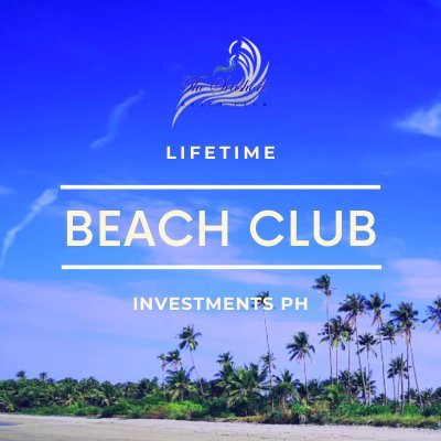 ♥️ A membership with lifetime INCOME that can be passed down to your children.
♥️ Philippines 1st and Only Beach Club with Lifetime membership and INVESTMENT...