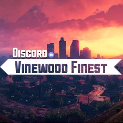 This is the Official VinewoodFinest RP on Twitter. We are Discord role playing server, If interested click our bio link | Social Media @antsthicc