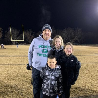 Husband to Lisa. Father to Sadie and Carson. Head Football Coach Gore High School. Most importantly been saved by Gods amazing grace! Romans 8:28