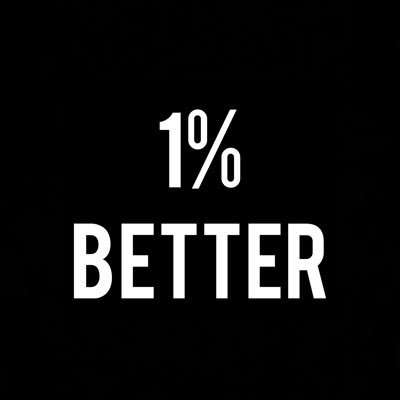 1% Better (@1percentbetterr) / X