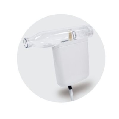 We developed a novel breath sensor: No hard, forced breathing technique like peak flow meter required. Just breath in and out for individual breath monitoring.