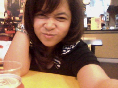 loves chocolate :))
loves to try something new:))
loves to eat cake :))
loves to take pictures :))