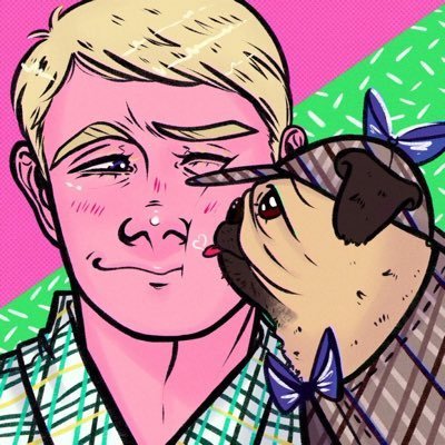 Profile Picture of Sandy Likes Pugs, Yorkies & Martin Freeman (@YorkiePug) on Twitter