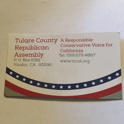T_C_R_A_'s profile picture. Tulare County Republican Assembly is a group dedicated to preserving Conservative values in our community through education and activism.