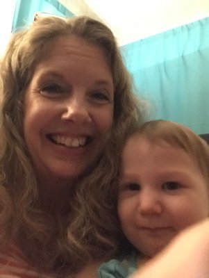 I'm a 6th grade reading teacher. I love to integrate technology whenever I can. And a grandmother. I love to read and knit and do Jazzercise.