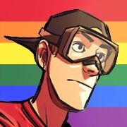 🌈PARODY/RP |🌈I like tf2 |🌈Pride |🌈Scout main |🌈I'm soft sometimes |🌈Female mod |🌈DMs open |🌈I do run other accounts! |🌈Sometimes I own the art I post