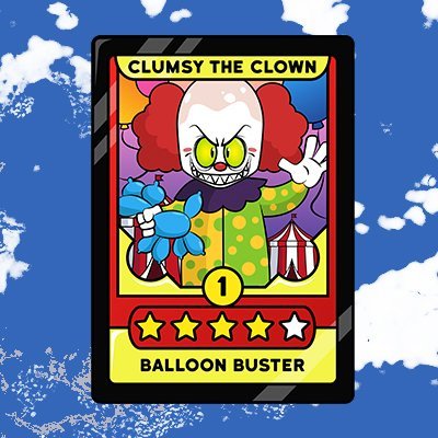Official upcoming Pocket Terrors trading card line.