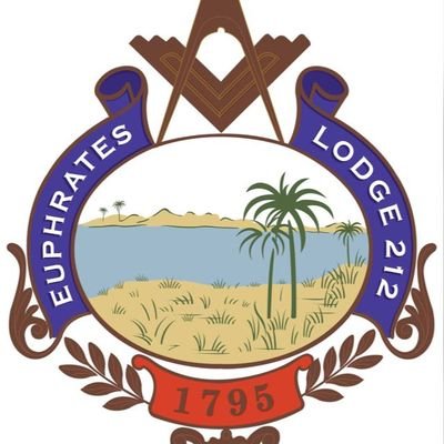 X account of Euphrates Lodge No. 212. Meeting in January (installation), April, June and October at FMH, GQS.