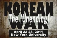 The (Unending)Korean War: conference,films, art exhibition at NYU April and May.  
Conference and Film screenings: April 22-23
Art Exhibition: April 7- May 13