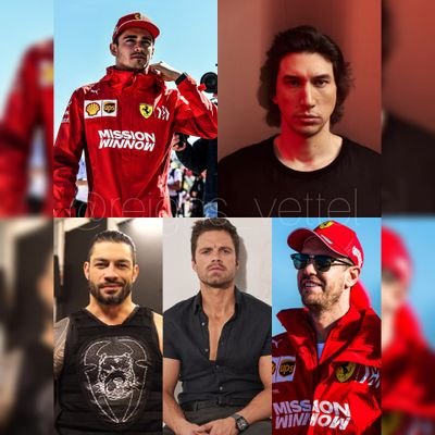 DON'T OPEN DEAD INSIDE #TWD ♥ In Love of @WWERomanReigns #SebastianVettel @Charles_Leclerc #AdamDriver @JDMorgan #SebastianStan ♥ @wwe @F1