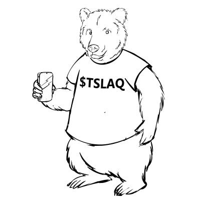 tslagrizzly's profile picture. Exposing TSLA as a failed company and fraud. Short TSLA via puts. Material tweeted is not intended as and shall not be interpreted as investment advice.