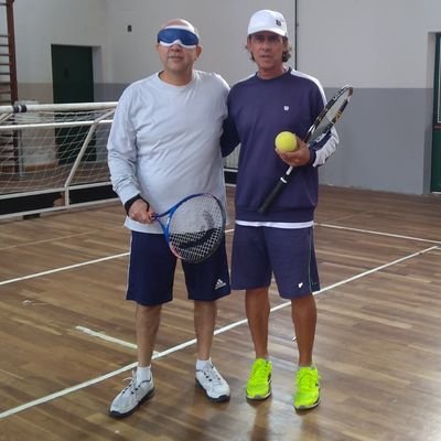 •Prof. Alejandro Pena
•Escuela de Tenis para personas ciegas.     Profesor de tenis de la United states tennis association USPTA Allenatore FITennis 
🎾🇦🇷🇮🇹