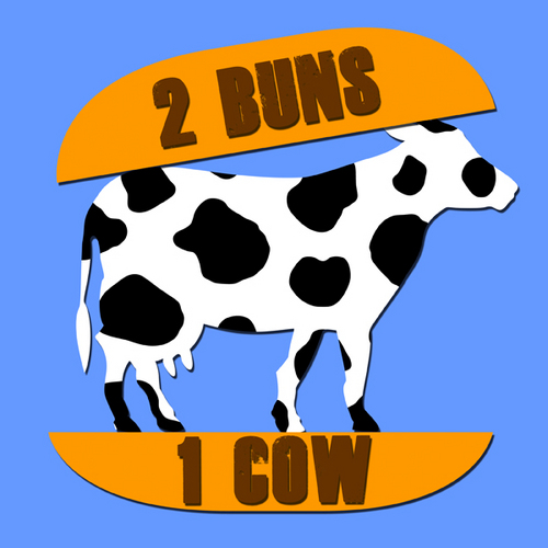 2buns1cow's profile picture. Three Friends' Quest for the Ultimate Burger...