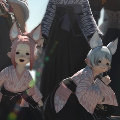 FFXIV アルテマ村在住(´ω｀)    3にゃんと戦いながらゲームしてます( ΦωΦ )    無言フォロー歓迎！    メインクーン2にゃん  サイベリアン 1にゃん