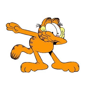 every garfield strip with the WACKY and COOL dab punchline.