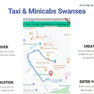 Get the Cabra Cabs App.
Download the app to book a vehicle for up to 8 people. Win a return flight for 2 Cardiff to Ibiza sign up by email to enter draw 1/3/20