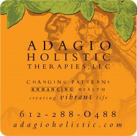 Adagio Holistic Therapies, LLC is located in Minneapolis. We specialize in Maya Abdominal Therapy, Mind-Body Hypnosis for Fertility, Herbs and Maya Medicine.