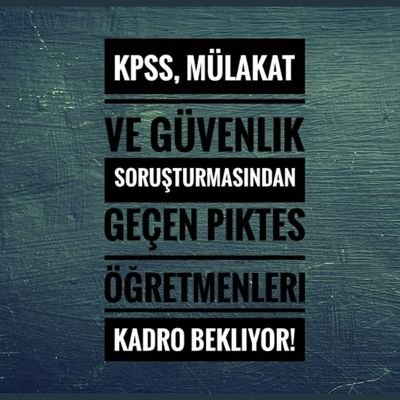 TC Piktes Öğretmeni