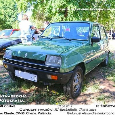 Renault 5 jiennense, afincado en Valencia desde el 11 de junio. Ha vivido toda la vida entre Jaén y Córdoba.