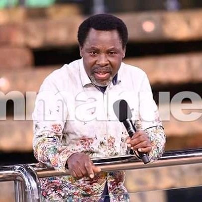 i am prophet tb Joshua from Nigeria may God bless you