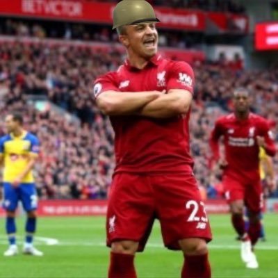 Shaqiri fan account. Irish. LFC supporter. Inshallah merchant.