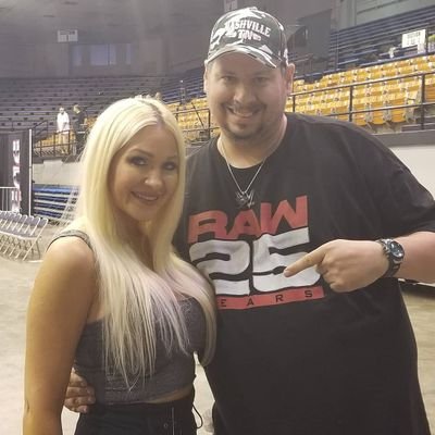 Superman at Lowe's Wrestler Braggin Brian Fury and member of the Lowlifes faction Jillian Hall is the hottest and most beautiful diva ever!! ❤❤