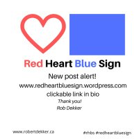 Red Heart Blue Sign (Robert Dekker)(@RedHrtBlueSign) 's Twitter Profile Photo