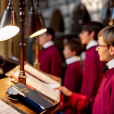The choristers of Westminster Cathedral Choir School, London SW1
