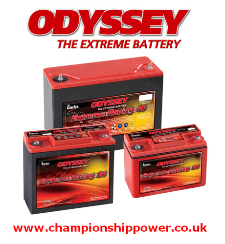 Odyssey Batteries provide
Massive Power, Light Weight,Smaller Size, AGM Non Spilable Construction,2 Year Warranty,Longer Shelf Life
The Extreme Battery