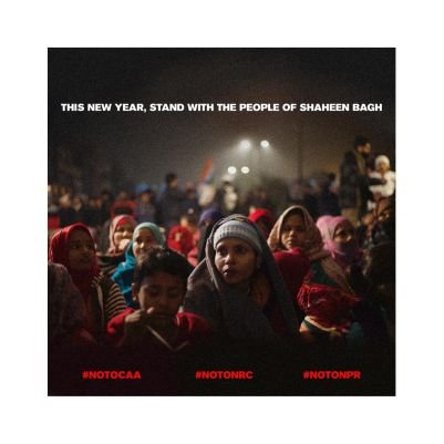 Shaheen Bagh is the emblem of resistance for the nation against the unconstitutional law CAA, and NRC-NPR.
Follow the official account, stand in solidarity!