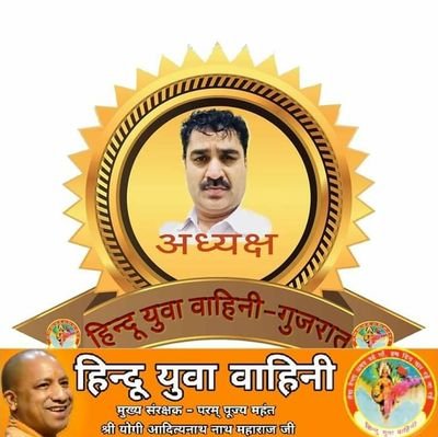अध्यक्ष - हिन्दू युवा वाहिनी गुजरात प्रदेश 
Founder Chairman- Youth4Mission NGO