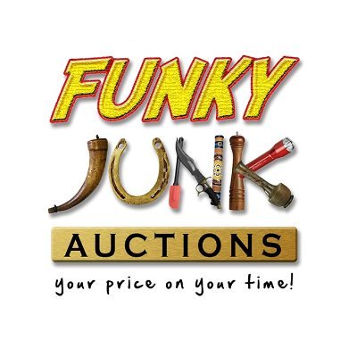 Funky Junk Auctions sells cool #vintage & #antique stuff in our online auctions. Orillia, ON. Follow Team Funky & see what we're up to. #funkyjunkauctions