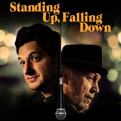 Starring @BillyCrystal & @rejectedjokes, directed by @MattRatner & written by @PeterHoare. Standing Up, Falling Down premieres in theaters & on-demand Feb. 21.