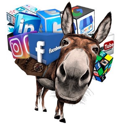 Packing the load of your #OnlineMarketing needs with ease and stubborn intensity. No matter the terrain. Champion of #SmallBusiness!  #TheMuleKnows #SocialMedia