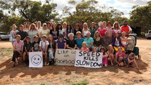 We've reached 10,000 likes so we're changing our town name from Speed to SpeedKills! Don't stop sharing the message with your friends and family though