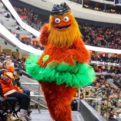 It me. Mascot of the @NHLFlyers.