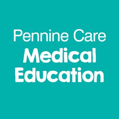 Updates about medical education @PennineCareNHS. Monitored Mon-Fri, 9-5. Please note we can't give medical advice from this account.