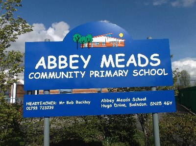 Abbey Meads Community Primary School in North Swindon.  
An exciting and fun place to learn. 
Be Kind. Pay Forward.  
The Blue Kite Trust.